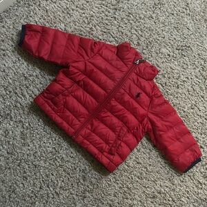 Authentic Polo baby puffer jacket 6 months